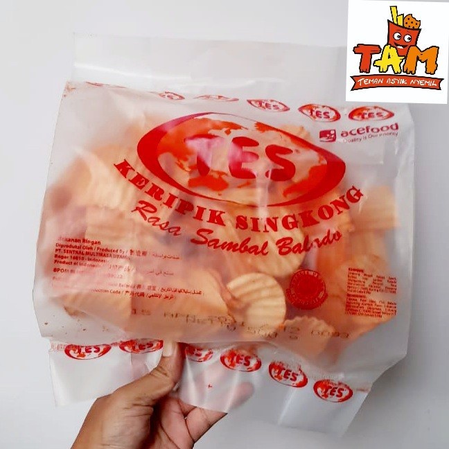

[SUKSES] TERLARIS Keripik Singkong TES Spesial 500 Gram Tam Snack Sambal Balado