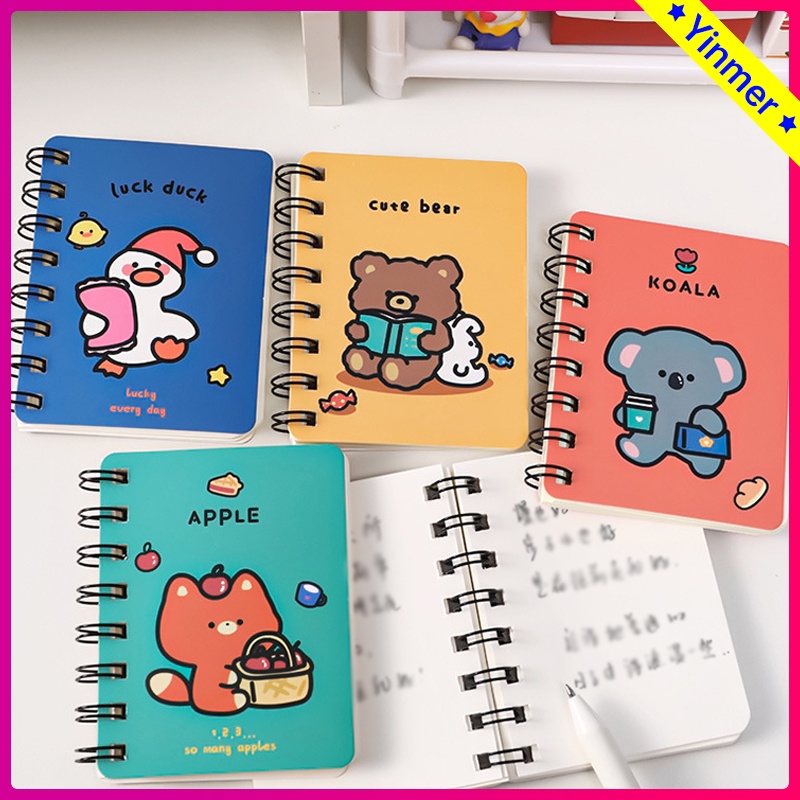 

COD✨Notebook ，Kartun Hewan Portabel ，Diary Alat Tulis ，Notebook Lucu-Yinmer