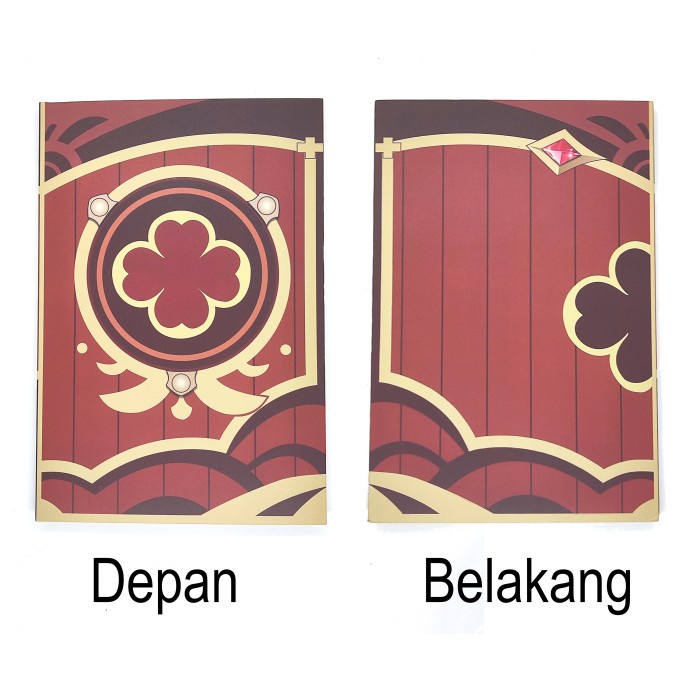 

buku tulis genshin impact klee