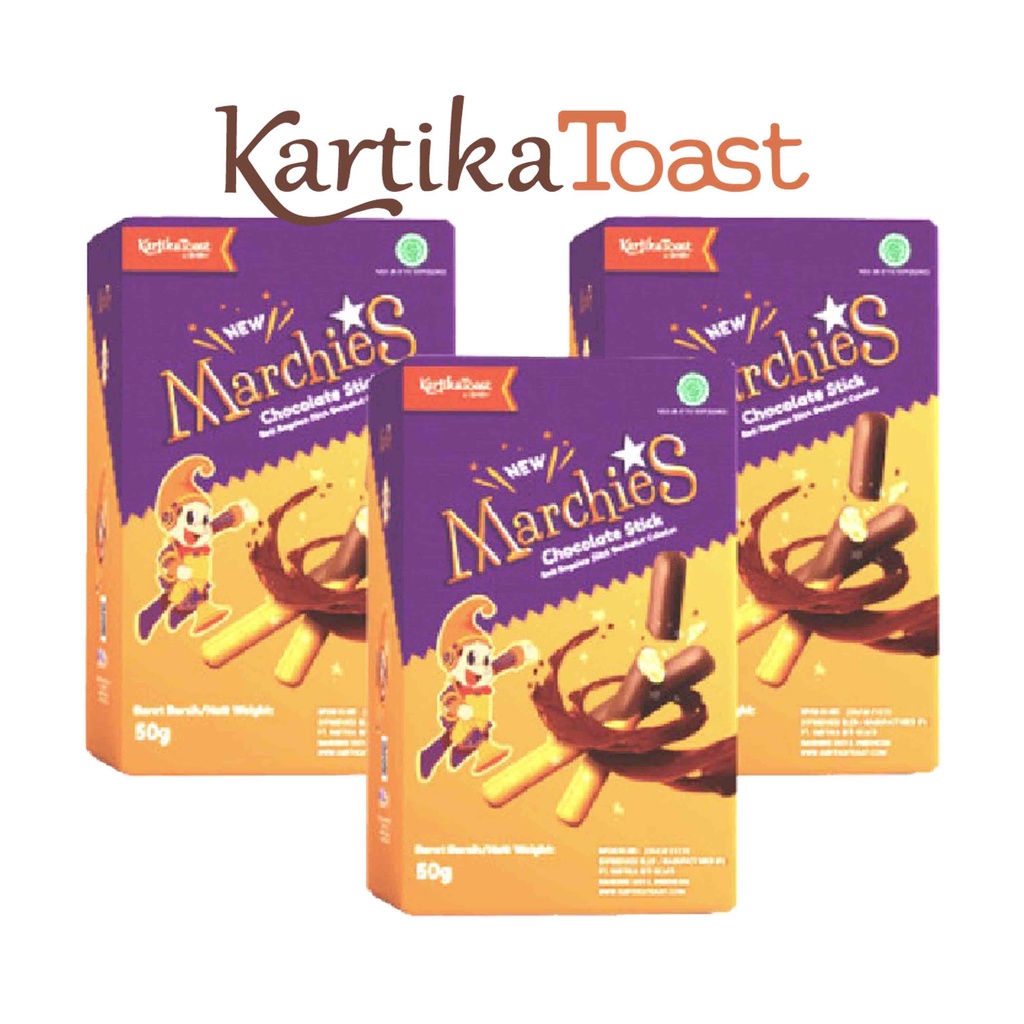 

a KARTIKASARI Marchies Chocolate Bagelen Stick Bundle 40gr Cokelat