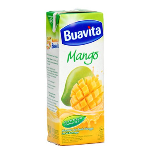 

Buavita Jus Buah Asli Kemasan Kotak 250ml dus isi 24pcs - Mango