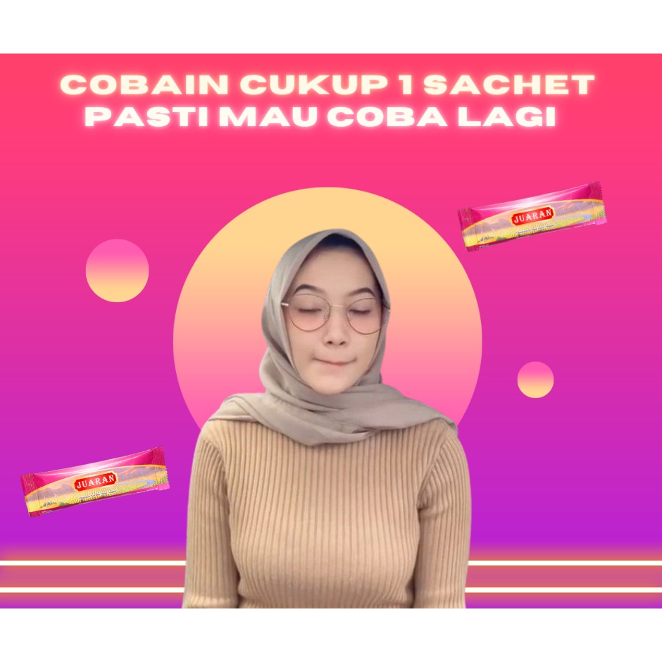 [100% ORIGINAL] BISA COD JUARAN Minuman Serbuk Rasa Anggur Immunity Booster OBAT PRIA TAHAN LAMA JUA