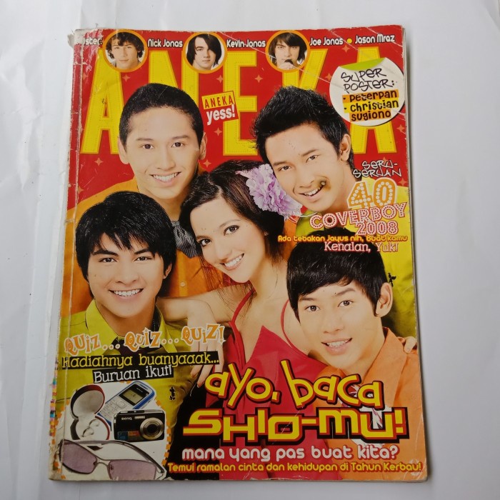 Majalah Aneka Yess No.02 Februari 2009 Cover Nia Ramadhani & Coverboy