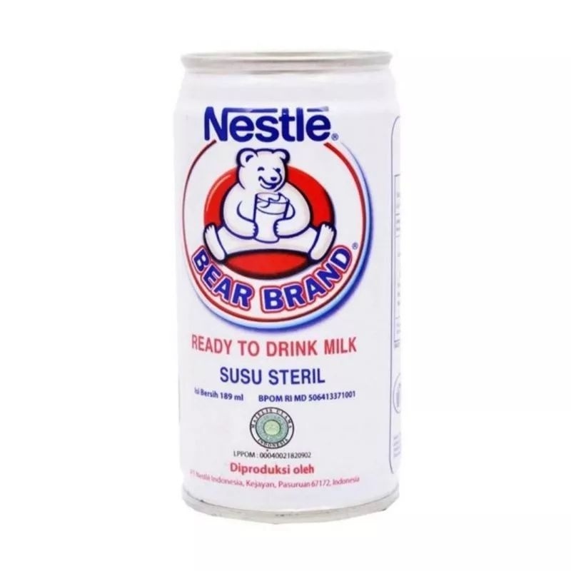 

TERLARIS BEAR BRAND Susu Steril Original 189 ml