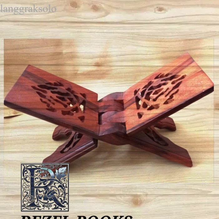 

termurah rekal jati iqra ukir ukuran 12