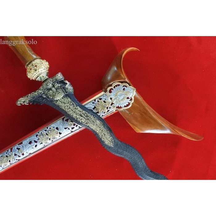 

termurah keris langitan DAPUR GAJAH KINATAH ladrang topeng KP - bilahan saja