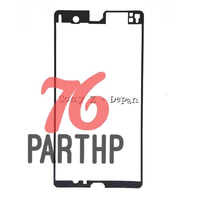 

NEW Lem Adhesive LCD Touchscreen Sony Xperia Z - Double Tape Depan