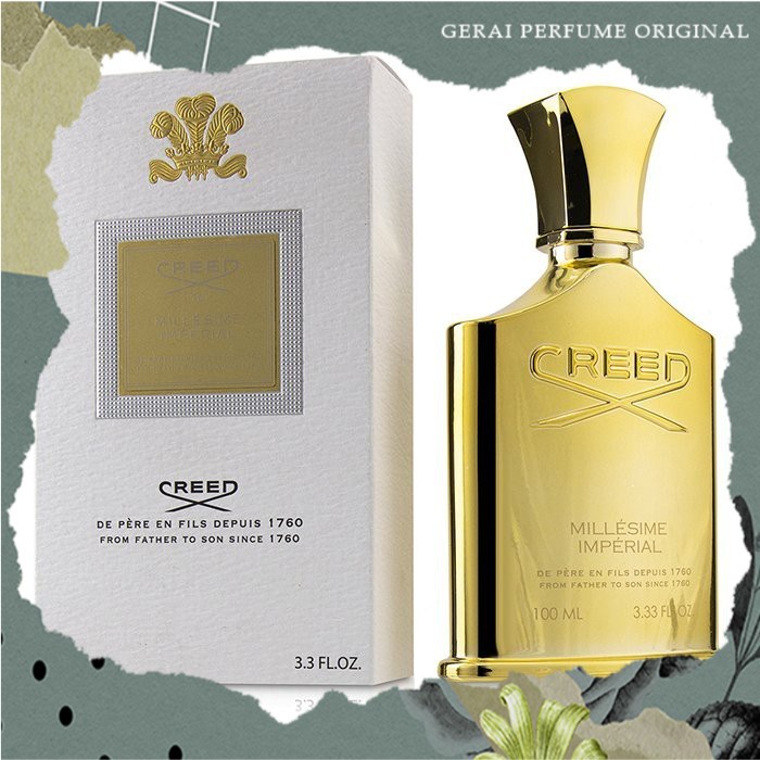 CREED MILLESIME IMPERIAL 100 ML Box Segel + Batchcode