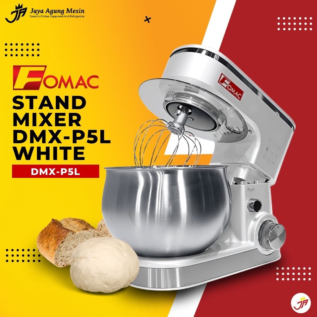 FOMAC STAND MIXER DMX-P5L WHITE / MIXER FOMAC 5 LITER