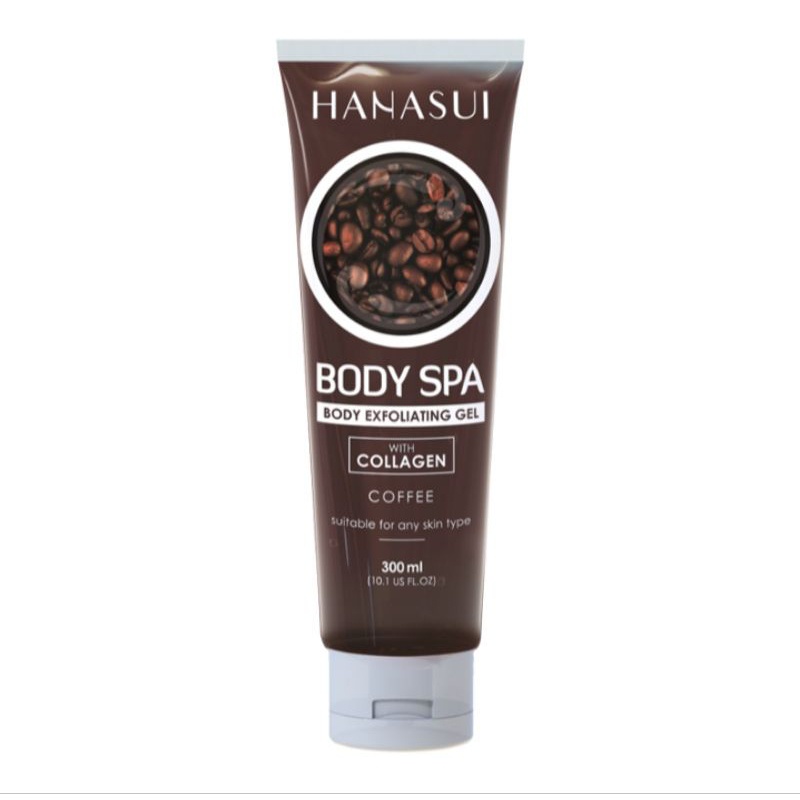 Hanasui Body Spa Exfoliating Gel Coffe 300ML