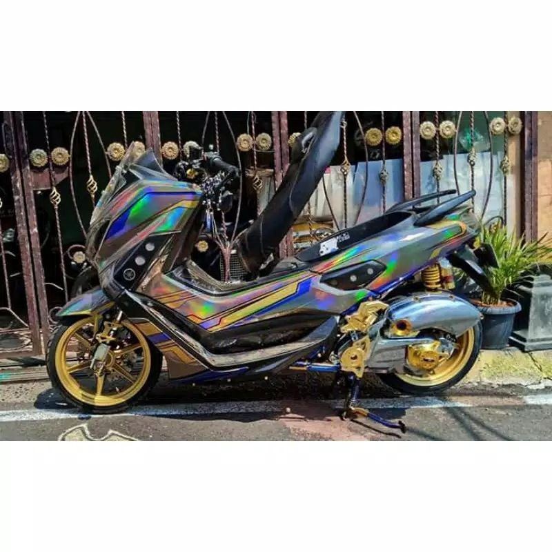 Sticker Decal Nmax Full Hologram Maxdecal