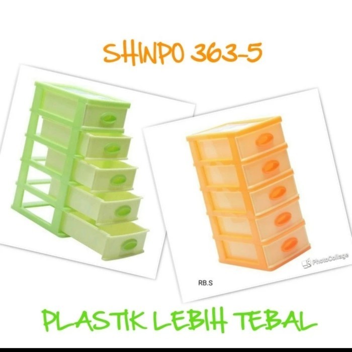 Laci Mini Container Susun 5 Shinpo 363-5