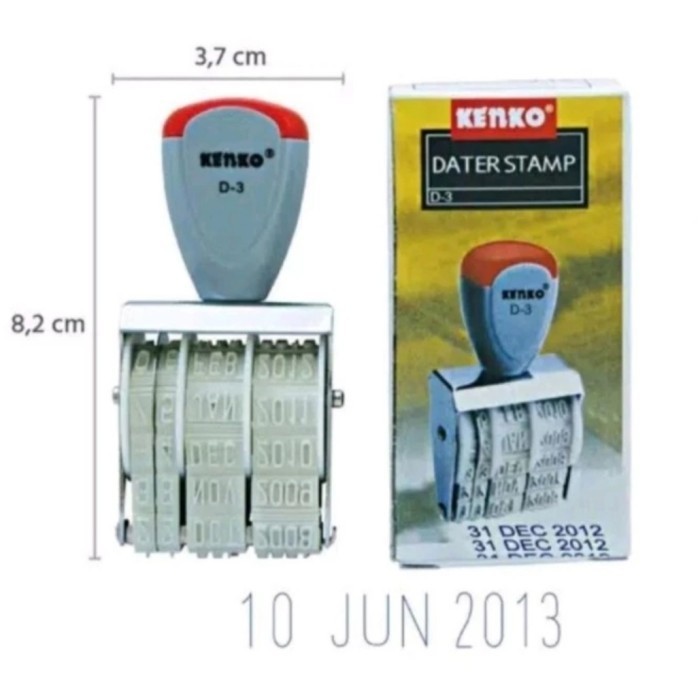 

KENKO Stempel Tanggal /Dater Stamp D-3