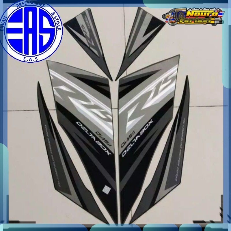 Stiker Striping  Yamaha R 15 2015 2016 Hitam bagus