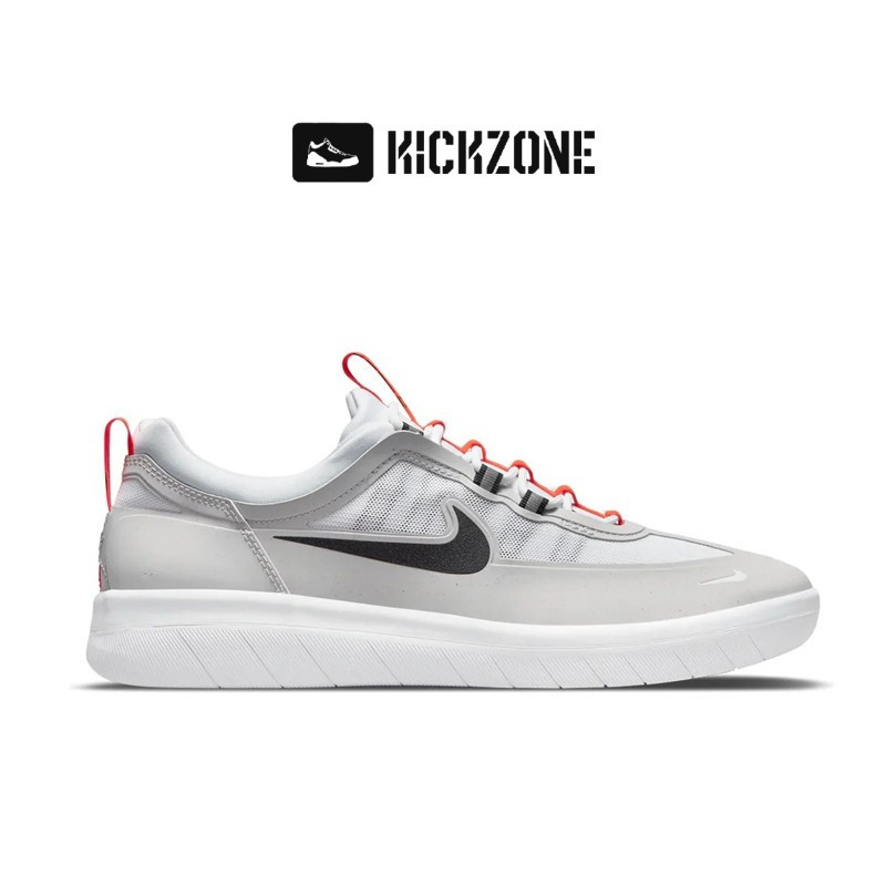 Sepatu Nike SB NYJAH Free 2 Neutral Grey White Red Black