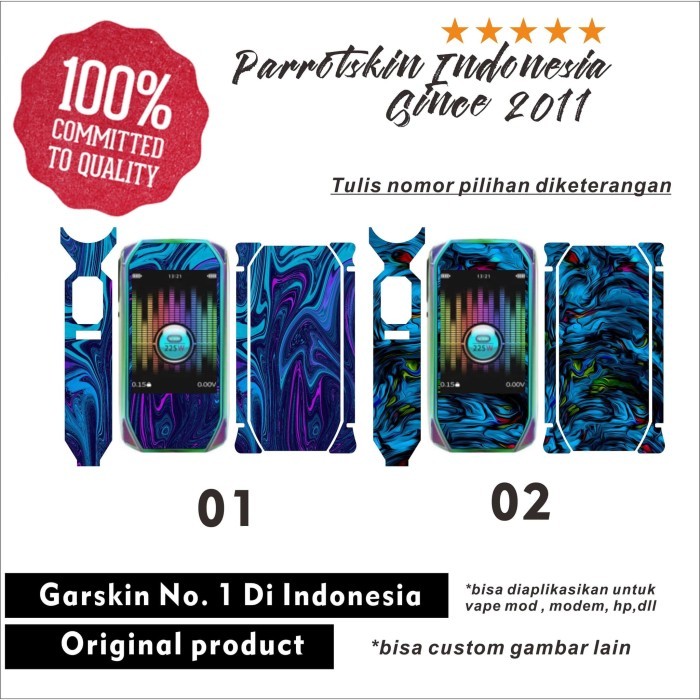 

Garskin skin Smoant Naboo resin abstract sticker bisa custom