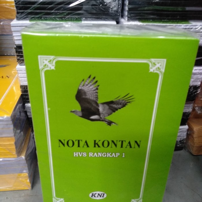 

Nota kontan 1 rangkap