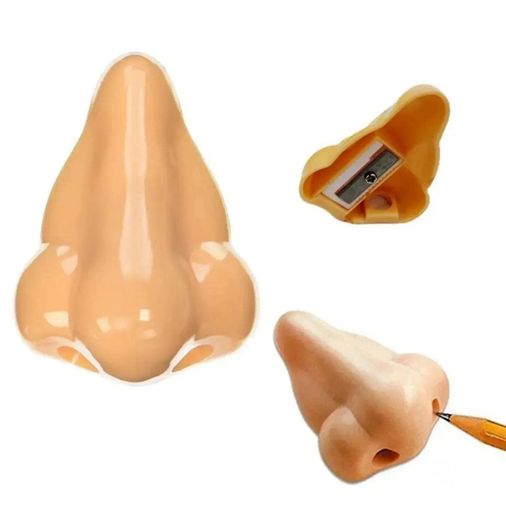 

1PcsCreative Nose Pencil Sharpeners Funny Pencil Cutting Tools School Supplies Student Stationery Classroom Teacher Rewards Gift