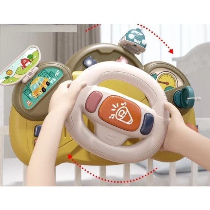 Mainan setir anak children steering wheel mainan stroller toys stir mainan