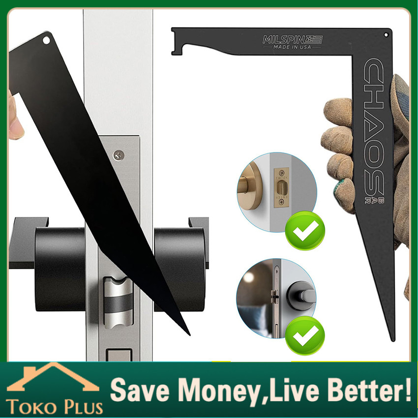 Lock Pick Multifungsi Alat Tool Pembuka Pintu Kunci T Pembobol Alat Bantu Bobol Pintu & Gembok | Ala