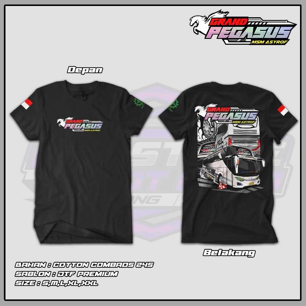 indokaos.id - KAOS BUS - KAOS BUS GRAND PEGASUS VOL.11 - KAOS BISMANIA - KAOS BUS SPESIAL EDITION - 