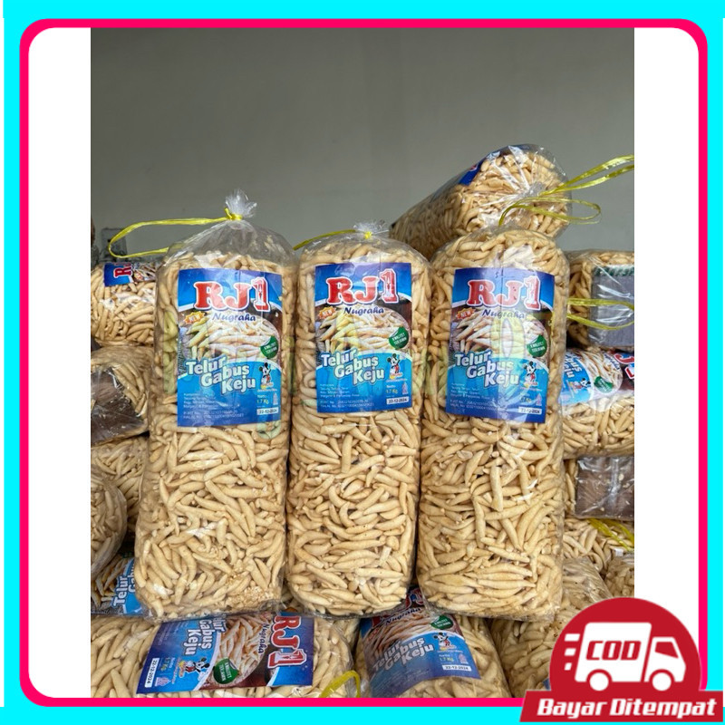 

TELOR GABUS 1kg bidaran keju 1ball