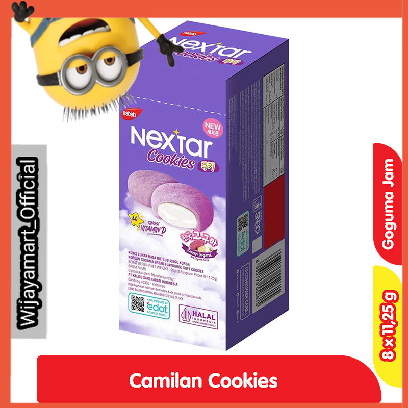 

Nextar Cookies Goguma Korea 8 x 11.25 g