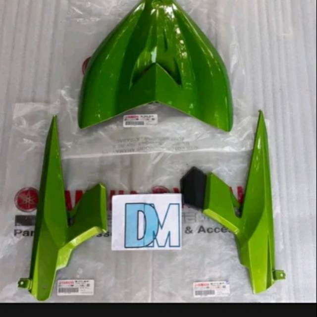 Tameng depan dan body tengah Jupiter mx new 135 hijau
