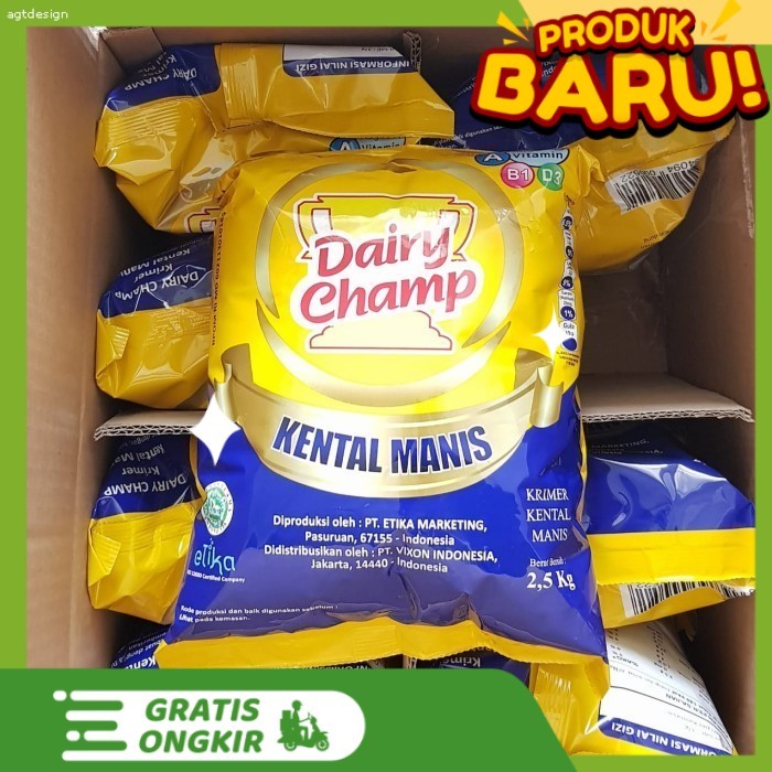 

Dairy Champ Kental Manis 2.5Kg