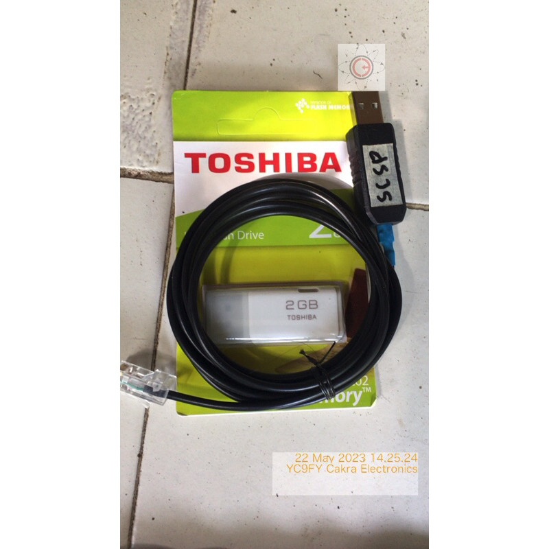 SacredSun Smart Power BMS Kabel data program + flashdisk Software