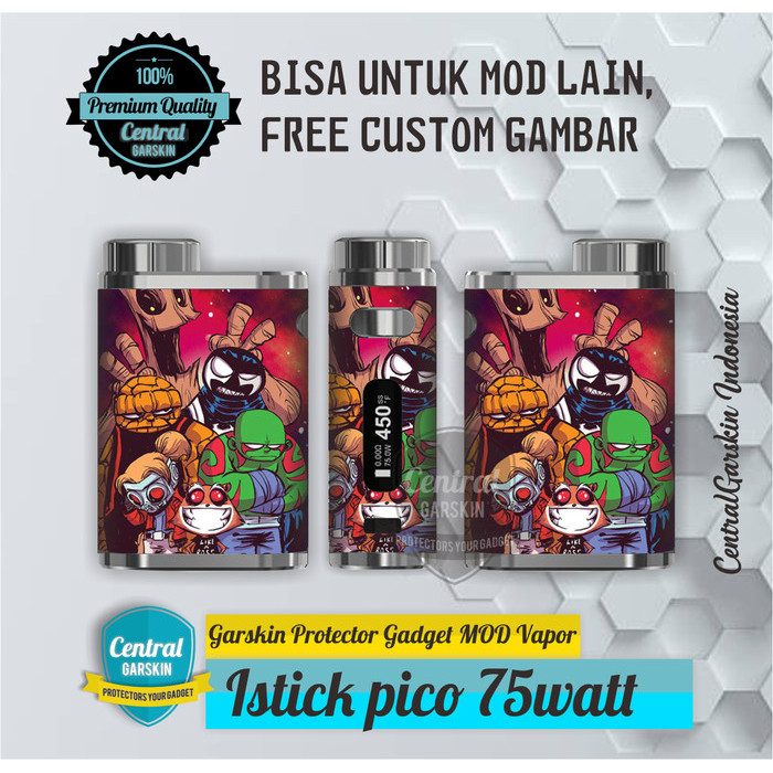 

Terbaik Disini Garskin MOD Istick Pico 75 Watt - Hero
