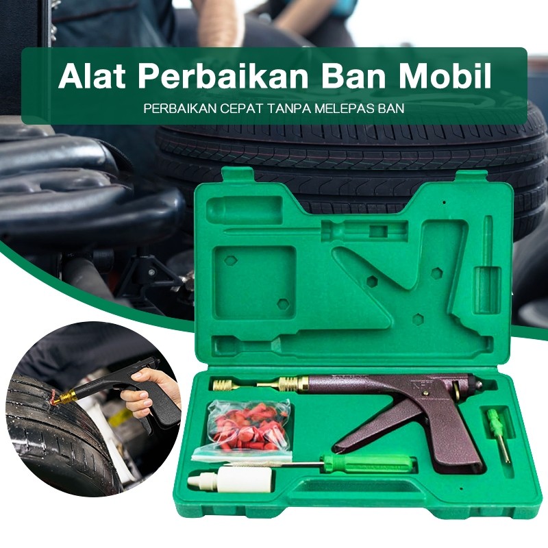 ZZ69 Tubeless Roda Vacuum alat tambal ban tubles tubles gun bentuk tembak alat tambal