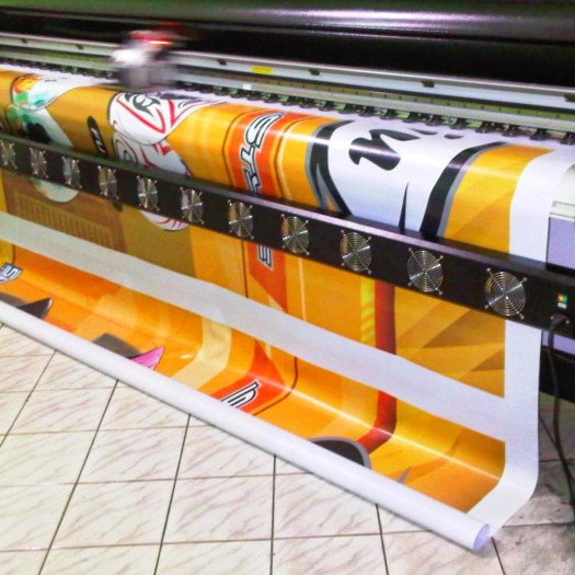 Cetak Spanduk Banner Bahan Flexy Korea