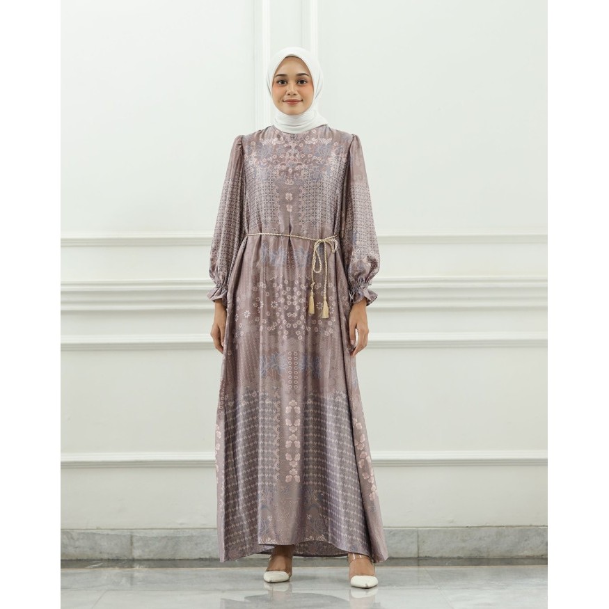 NEW -Geulis.id ZABINA DRESS (3 warna) Dress - MAROON, XS