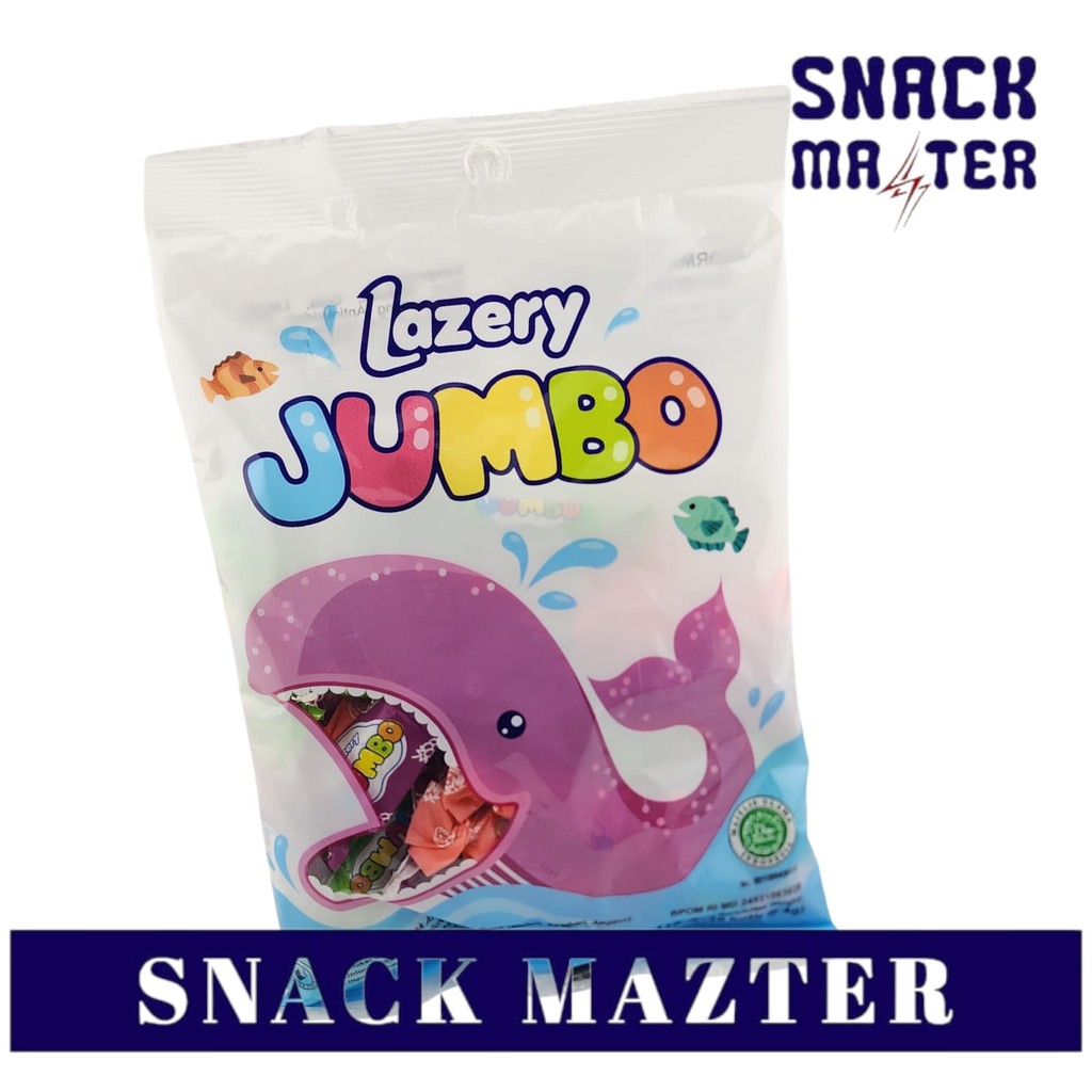 

Lazery Permen Yoghurt Jumbo - Netto 112grg (28 butir @ 4gr)