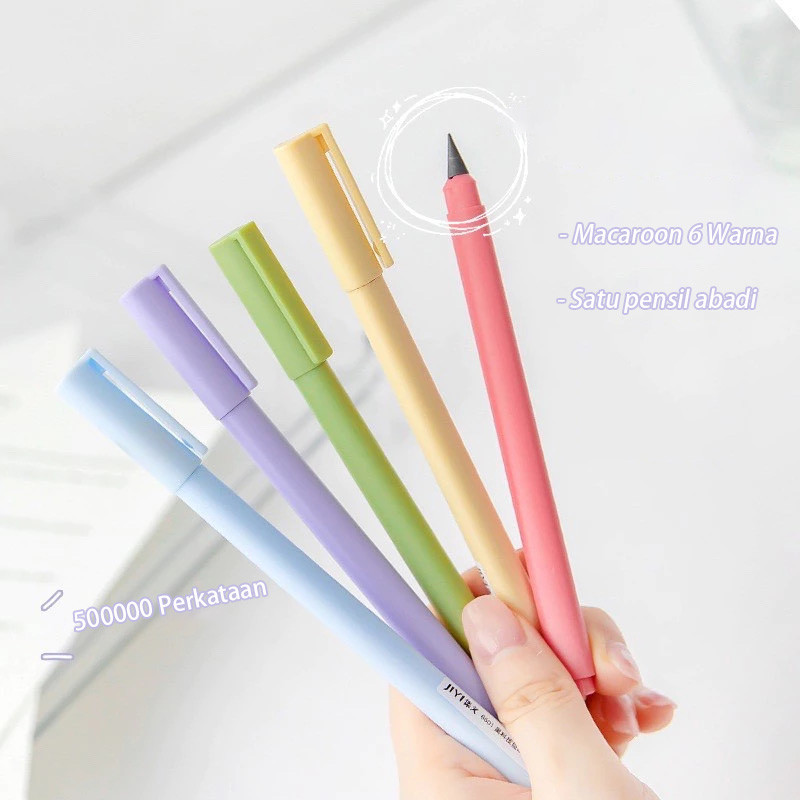 

Eternal Pencil Morandi / Pensil Eternal alat tulis Sekolah / Pencil Eternal / Pensil Abadi / Pensil Tidak Bisa Habis perlengkapan sekolah