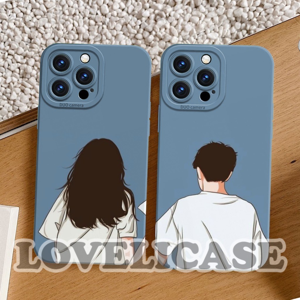 CASE COUPLE UNTUK SEMUA TYPE HANDPHONE OPPO / VIVO / SAMSUNG /REDMI / INFINIX /REALME / IPH / POCO /