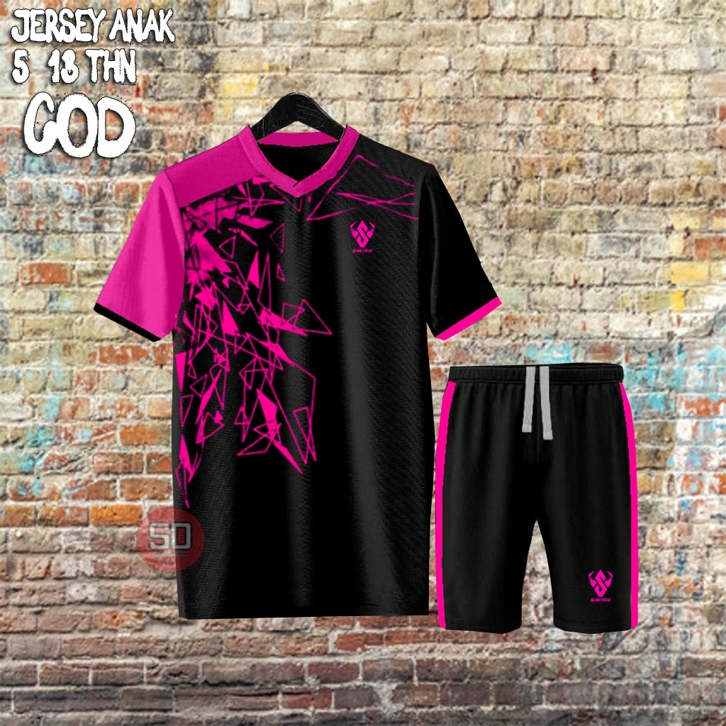 BAJU OLAHRAGA ANAK UMUR 6-13 TAHUN 2025 UNTUK BADMINTON FUTSAL BOLA VOLI BAGUS