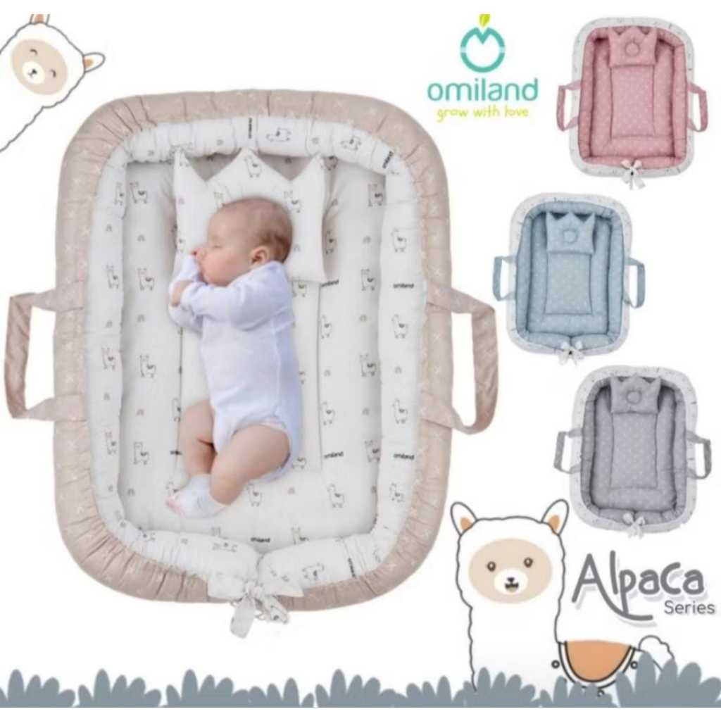 OMILAND-41201-KASUR BAYI SERUT ALPACA-BIRU