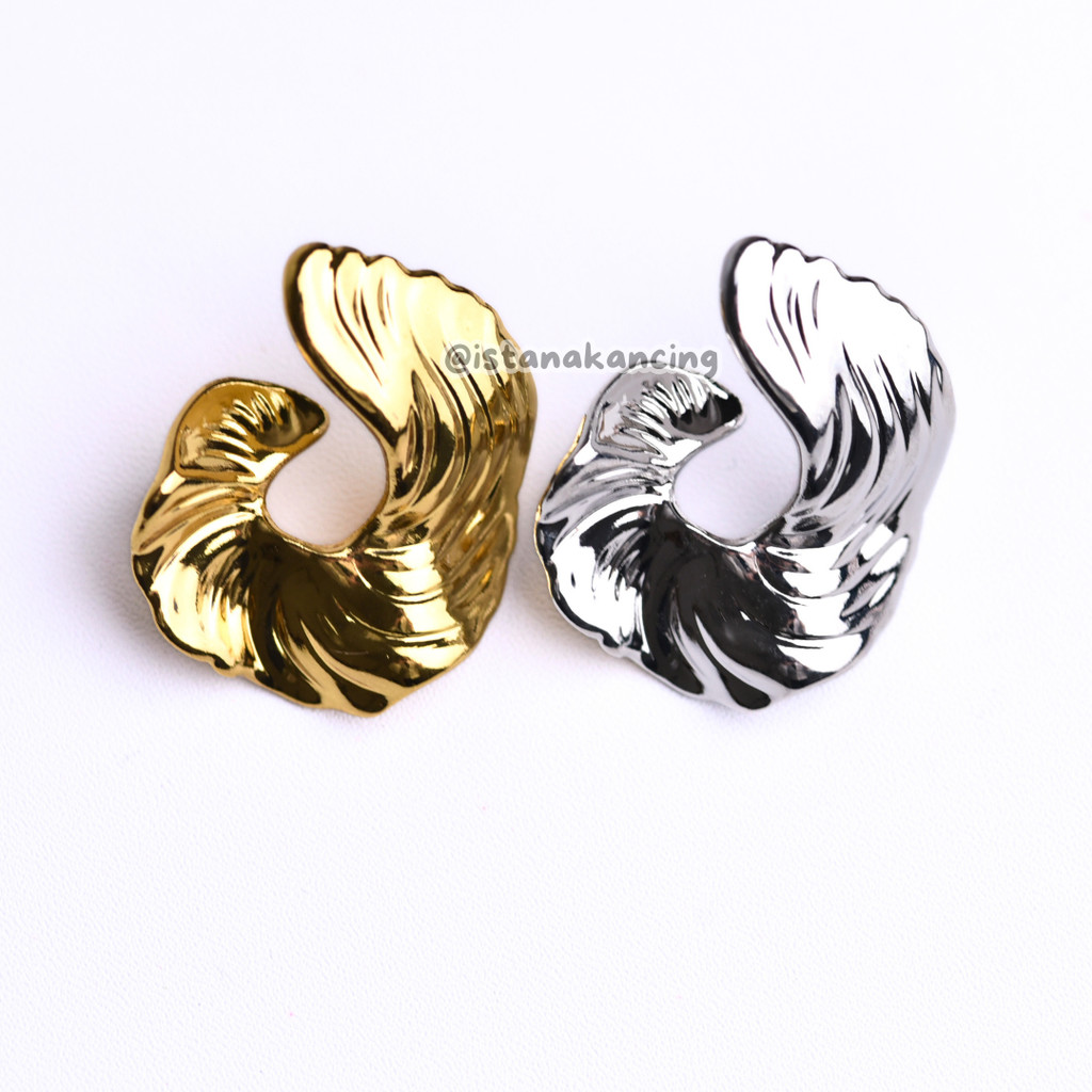 Kancing Jamur Shell Button | Aksesoris Kancing Unik Besar 36mm Premium Blazer Blouse Button| Istana 