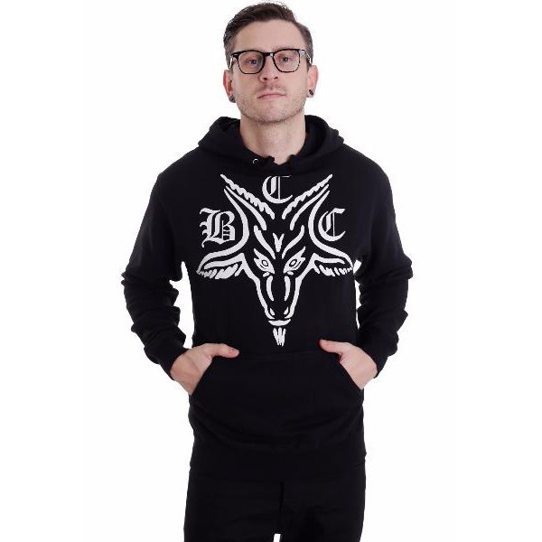 wana production Hoodie Black Craft Cult baphomet 666