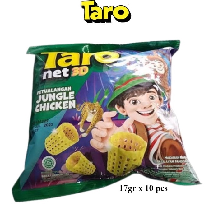 

Taro Net 3D JUNGLE CHICKEN 17gr x 10 pcs ORIGINAL