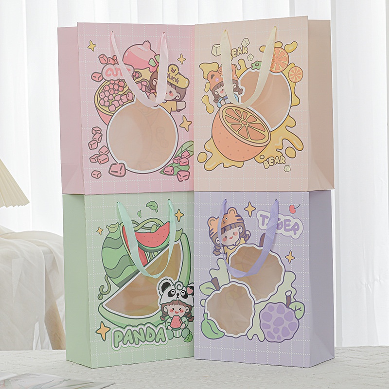 

Paperbag Bear& Friends Space Travel Fruit Lucu Amyra Dharma