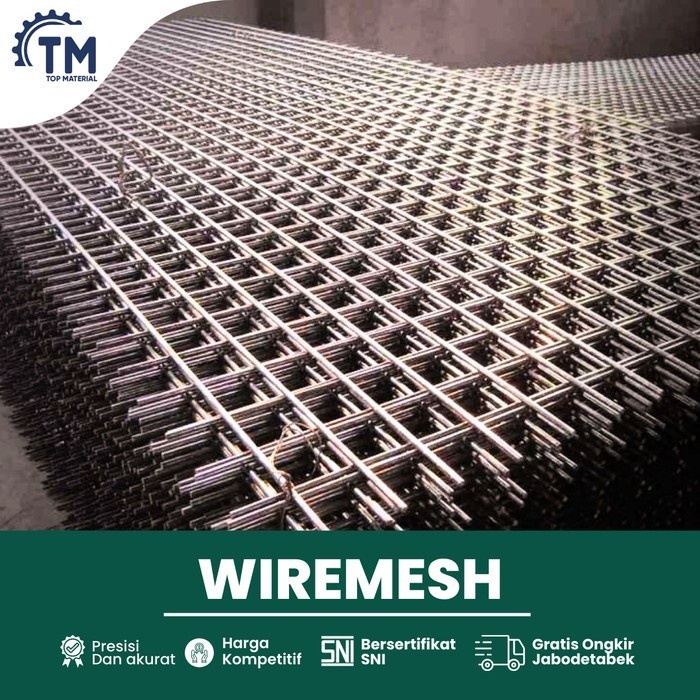 Wiremesh M6  SNI Jaring Besi Cor