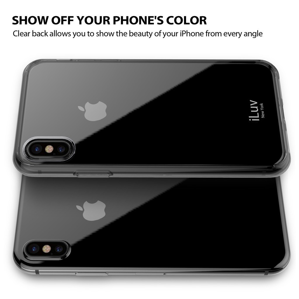 ILUV Vyneer iPhone XR Soft Case Protective Semi Transparent