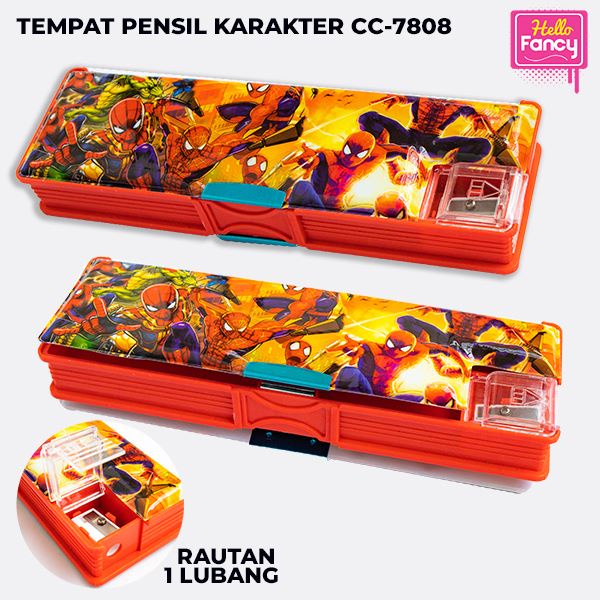 

Tempat Pensil / Pencil Case Magnet + Sharpener CC-7808