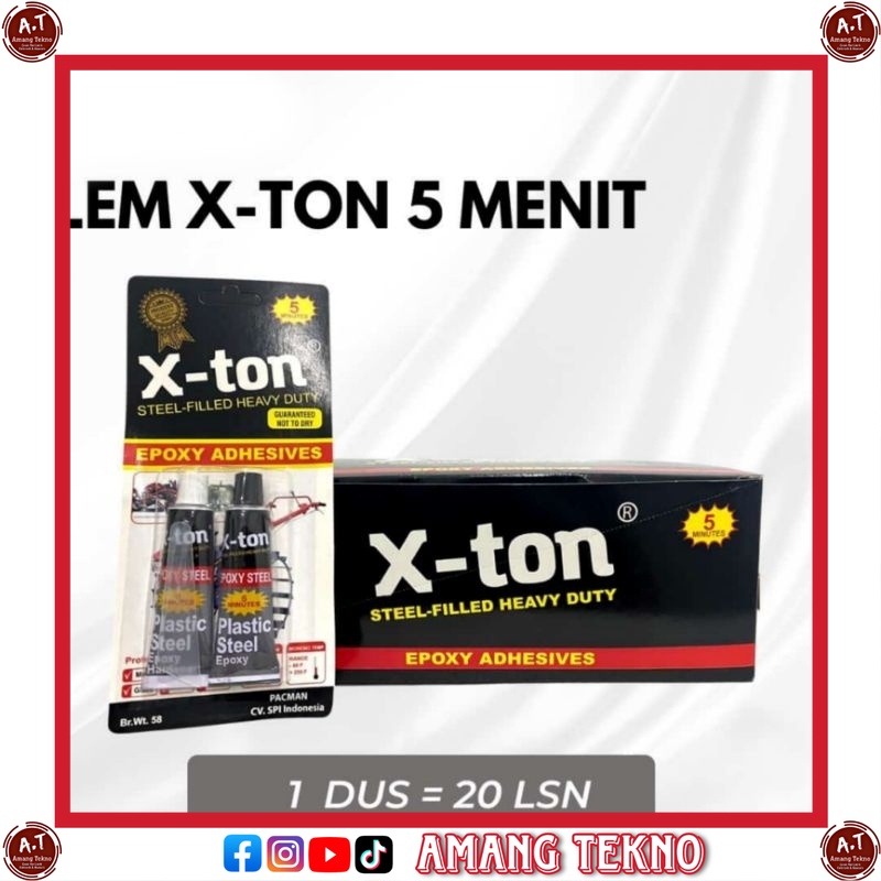 Lem Besi Dextone original - Lem Besi Super Kuat Dextone Tahan Panas Epoxy termurah