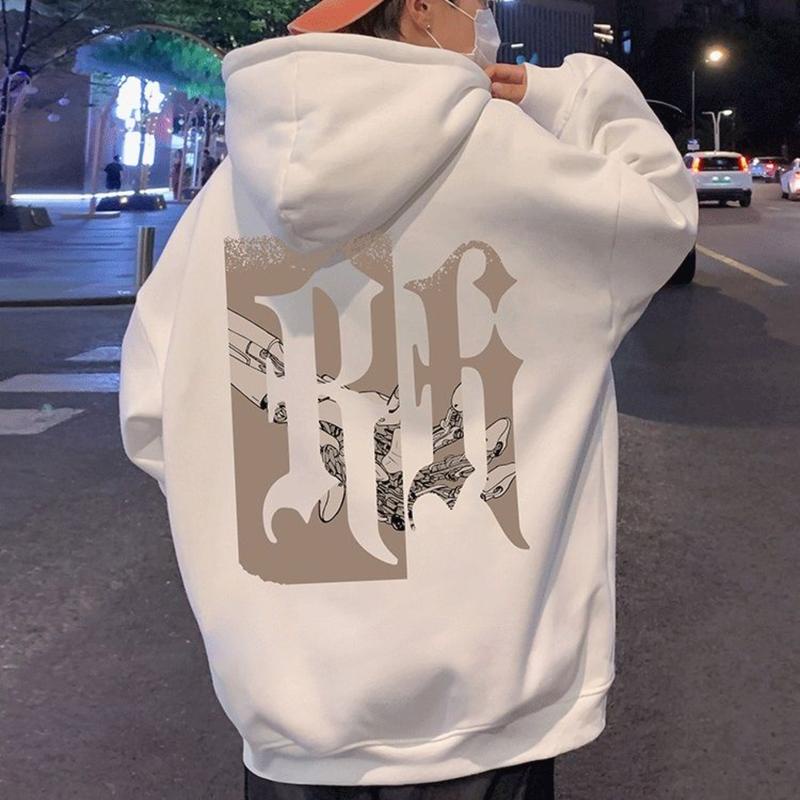 PROMO COD Hoodie Rough House Hoodie Anaka Rantau Kangen Rumah Hoodie Pria Wanita Bisa COD Hoodie RH Gaya Amerika Plus Beludru Berat Pullover Hoodie Pria Musim Gugur Musim Dingin Pasangan Hip Hop Kaus Unisex Trendy