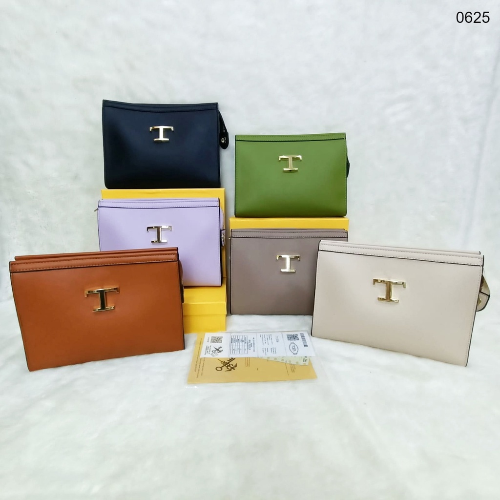 BAGBSB BS TAS WANITA LEATHER 0625 T KULIT POCHETTE SEMI PREMIUM 26CM BOX