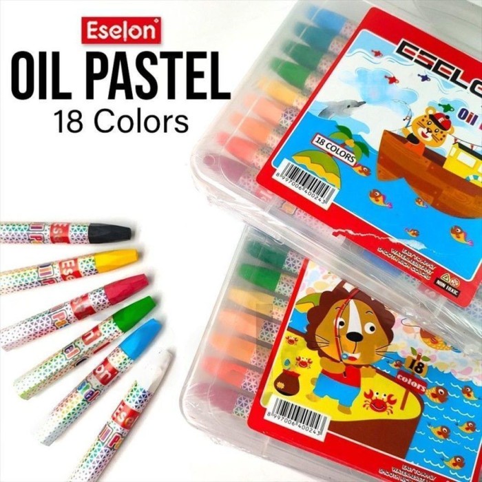 

Crayon / Oil Pastel / Crayons Eselon 18 warna